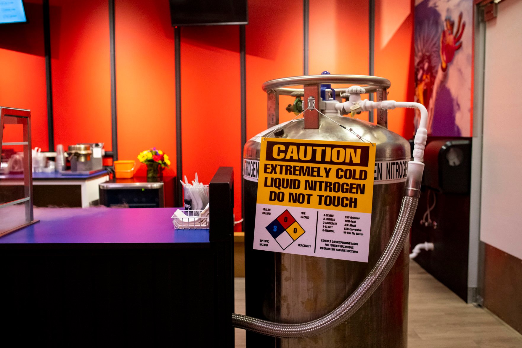 Sub Zero Nitrogen Ice Cream